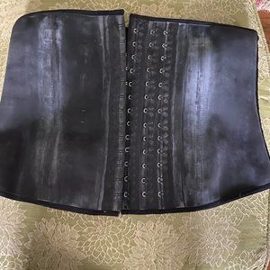 Ann Chery 3 Hook Black Waist Shaper Trainer Size L (40) Shapewear